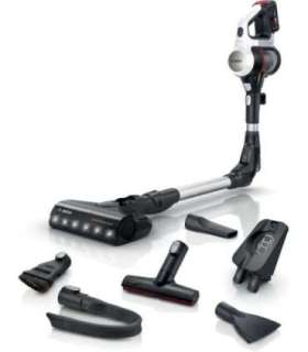 Bosch BSS711W stick vacuum/electric broom Battery Dry Bagless 0.3 L Black, Silver, White