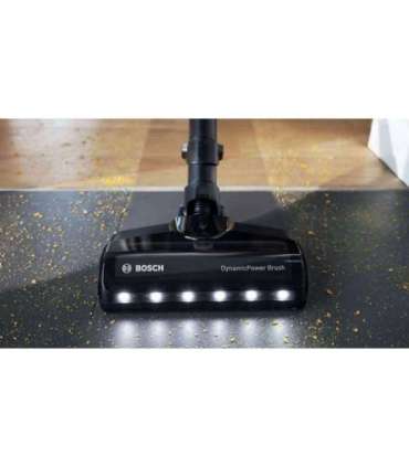 Bosch BSS711W stick vacuum/electric broom Battery Dry Bagless 0.3 L Black, Silver, White