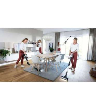 Bosch BSS711W stick vacuum/electric broom Battery Dry Bagless 0.3 L Black, Silver, White