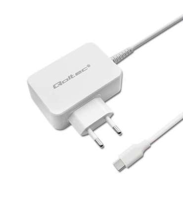 Qoltec 51039 power adapter/inverter Indoor 65 W White