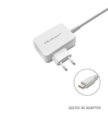 Qoltec 51039 power adapter/inverter Indoor 65 W White