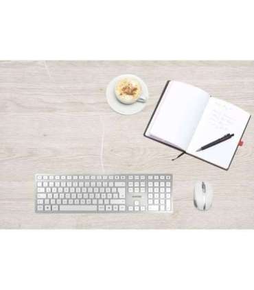 Cherry KC 6000 SLIM Tastatur USB Deutsch (JK-1600DE-1) (JK1600DE1)