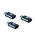 Conceptronic DONN05G DONN USB-C to Micro USB OTG Adapter 3-Pack, USB 2.0 Type-C, USB 2.0 Micro