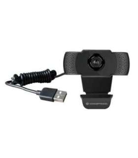 Conceptronic AMDIS01B AMDIS 1080P Full HD Webcam with Microphone, 2 MP, 1080p, 30 fps, H.264