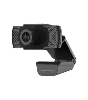 Conceptronic AMDIS01B AMDIS 1080P Full HD Webcam with Microphone, 2 MP, 1080p, 30 fps, H.264