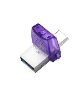 Kingston DTDUO3CG3/256GB DataTraveler microDuo 3C USB-Stick, 256 GB, USB 3.2 Gen 1, max 200 MB/s