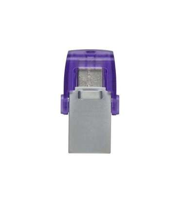 Kingston DTDUO3CG3/256GB DataTraveler microDuo 3C USB-Stick, 256 GB, USB 3.2 Gen 1, max 200 MB/s