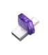 Kingston DTDUO3CG3/64GB DataTraveler microDuo 3C, 64 GB, USB 3.2 Gen 1 Type-C, 200 MB/s, Purple