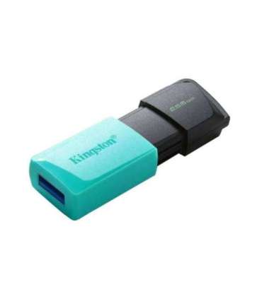 KIngston DTXM/256GB Datatraveler Exodia M, 256 GB, USB 3.2 Gen 1, Black/ Turqoise, Slide