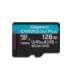 Kingston SDCG4/128GB Canvas GoPlus microSDXC, 128 GB, A2 U3 V30 Card, Class 10, UHS-I, 200 MB/s