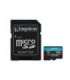 Kingston SDCG4/128GB Canvas GoPlus microSDXC, 128 GB, A2 U3 V30 Card, Class 10, UHS-I, 200 MB/s