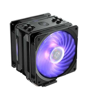 Cooler Master RR-212S-20PC-R2 Hyper 212RGB Black edition w LGA1700, 120mm, 650-2000 RPM, 4-heatpipe