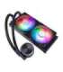 Cooler Master MLY-D24M-A23PZ-R1 PL240 Flux, 240mm radiator, 120mm x2, 0-2300 RPM ± 10%, RGB LED