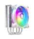 Cooler Master RR-S4WW-20PA-R1 Hyper 212 Halo White, 4-pin, ARGB, 120mm, 650-2050 RPM, 27 dBa (Max)