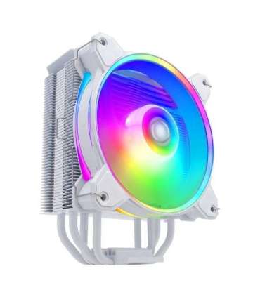 Cooler Master RR-S4WW-20PA-R1 Hyper 212 Halo White, 4-pin, ARGB, 120mm, 650-2050 RPM, 27 dBa (Max)