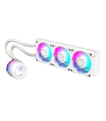 Gigabyte GP-AORUS WATERFORCE X II 360I AORUS WATERFORCE X II 360 ICE, AMD/Intel, 3x 120mm ARGB, LCD