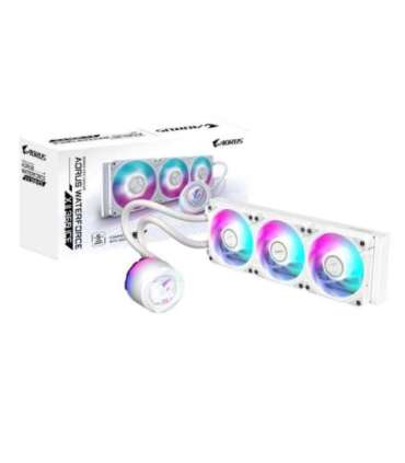 Gigabyte GP-AORUS WATERFORCE X II 360I AORUS WATERFORCE X II 360 ICE, AMD/Intel, 3x 120mm ARGB, LCD
