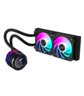 Gigabyte GP-AORUS WATERFORCE X II 240 Liquid-cooler, Intel/AMD, 2x 120mm ARGB Fans, 60mm LCD