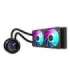 Gigabyte GP-AORUS WATERFORCE X II 240 Liquid-cooler, Intel/AMD, 2x 120mm ARGB Fans, 60mm LCD