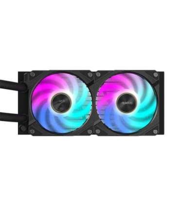 Gigabyte GP-AORUS WATERFORCE X II 240 Liquid-cooler, Intel/AMD, 2x 120mm ARGB Fans, 60mm LCD