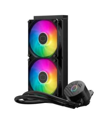 Cooler Master MLW-D24M-A18PA-R1 MasterLiquid 240 Core II ARGB, 280mm radiator, 2x 120mm, ARGB2 Gen 2