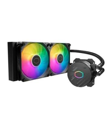 Cooler Master MLW-D24M-A18PA-R1 MasterLiquid 240 Core II ARGB, 280mm radiator, 2x 120mm, ARGB2 Gen 2