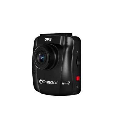 Transcend TS-DP250A-64G DrivePro 250 Dashcam, 64 GB, Suction Mount, GPS, Wi-FI, USB 2.0