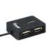 Equip 128952 128952, USB 2.0, USB 2.0, 480 Mbit/s, Black, Plastic, CE
