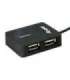 Equip 128952 128952, USB 2.0, USB 2.0, 480 Mbit/s, Black, Plastic, CE