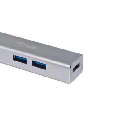 Equip 12895807101 USB-C to 4-port USB 3.0 Hubs, USB 3.2 Gen 1, USB Type-C, USB Type-A, 5000 Mbit/s
