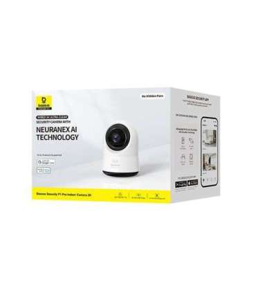 Baseus Security Camera Indoor P1 Pro, 3K, 5MP, (EU Version) White EU (S0TV022132)