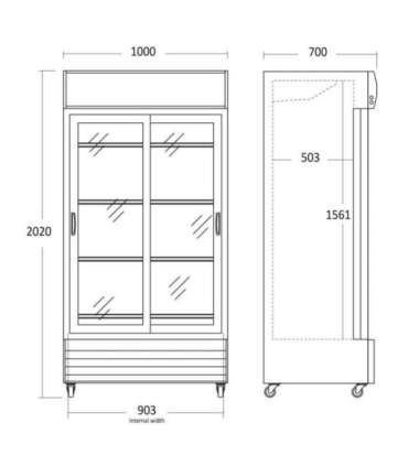 Display cooler Scancool