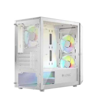 Logic PORTOS ARGB MINI USB 3.0 Case White