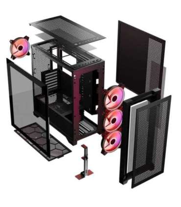 MODECOM Case VOLCANO EXPANSE  T APEX ARGB MIDI Black