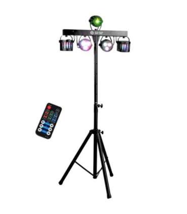 LIGHT4ME Belka LED Par Derby Laser - lighting kit