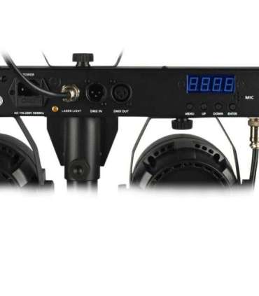 LIGHT4ME Belka LED Par Derby Laser - lighting kit