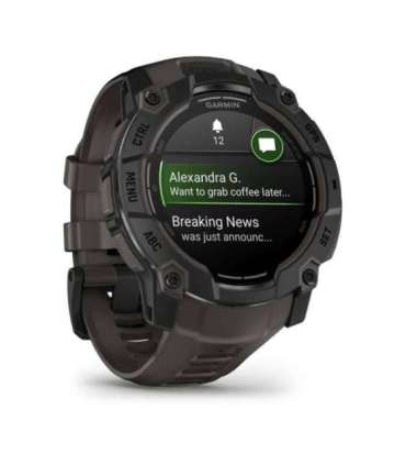 Garmin Instinct 3 AMOLED 3.3 cm (1.3") 50 mm Digital 416 x 416 pixels Touchscreen Black GPS (satellite)