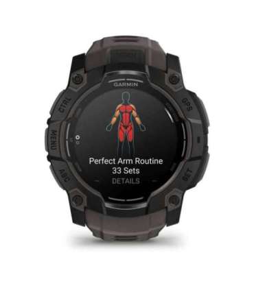 Garmin Instinct 3 AMOLED 3.3 cm (1.3") 50 mm Digital 416 x 416 pixels Touchscreen Black GPS (satellite)