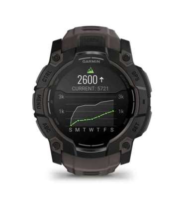 Garmin Instinct 3 AMOLED 3.3 cm (1.3") 50 mm Digital 416 x 416 pixels Touchscreen Black GPS (satellite)