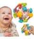 WOOPIE BABY Pehme 4-ühes kõristi, närimismänguasi ja sensoorne mänguasi imikutele 0+ kuud