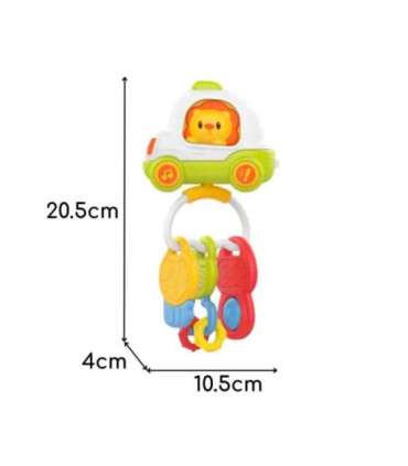 Woopie Baby Zabawka Interaktywna Pilot Samochodzik z Kluczykami Grzechotka Gryzak