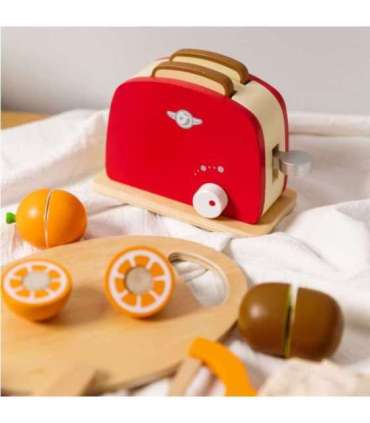 CLASSIC WORLD puidust puuviljade lõikamise komplekt takjapaelaga