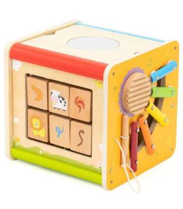 Viga puidust hariv kuup 5-ühes