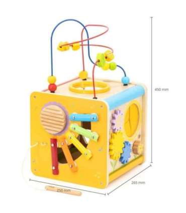 Viga puidust hariv kuup 5-ühes