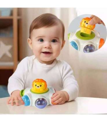 WOOPIE BABY Космическая ракета активности - обучающий сенсорный куб, от 18 мес.