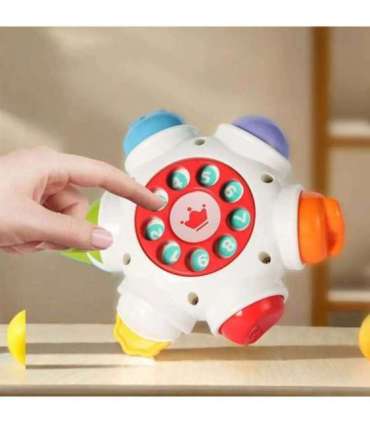 WOOPIE BABY Космическая ракета активности - обучающий сенсорный куб, от 18 мес.