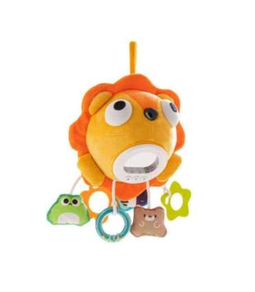 WOOPIE Baby Pluszowy Lew Maskotka Interaktywna Przytulanka Muzyczna z Zawieszkami i Gryzakami