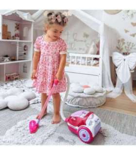 WOOPIE Odkurzacz dla Dzieci z Funkcją Wciągania Różowy