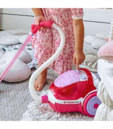 WOOPIE Odkurzacz dla Dzieci z Funkcją Wciągania Różowy