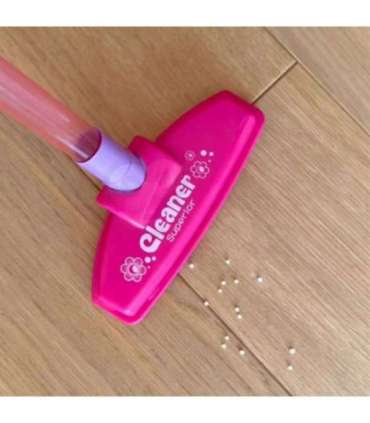 WOOPIE Odkurzacz dla Dzieci z Funkcją Wciągania Różowy